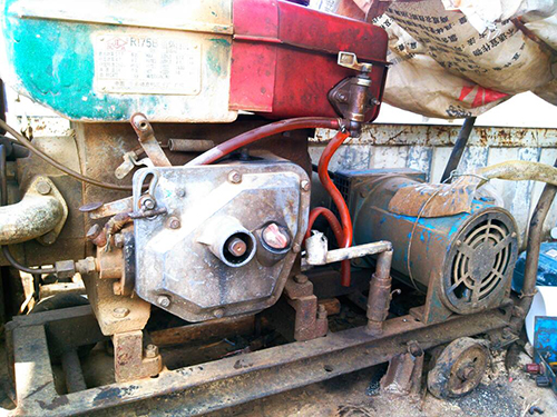 万年单杠柴油机发电机出租